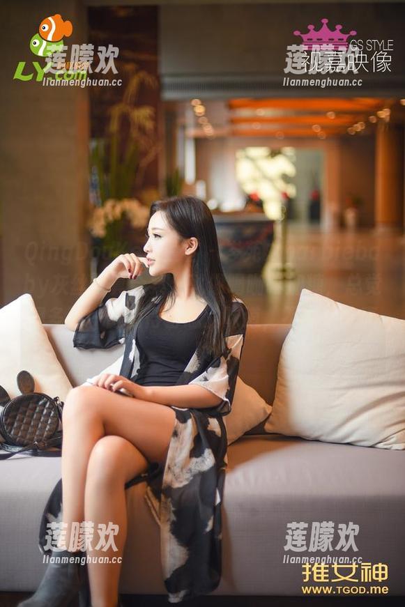 QingDouKe青豆客 - 岑苑之barbiebaby灰丝写真合集：就像喝咖啡加糖，总觉得多了一份值得留念的味道，不要太认真哦