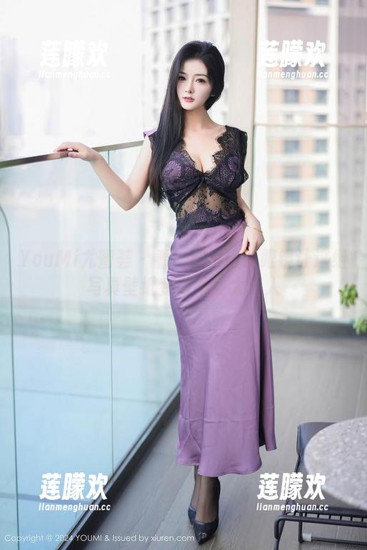YouMi尤蜜荟 - 看！熊小诺的眼镜让这组写真壁纸变得不要太迷人