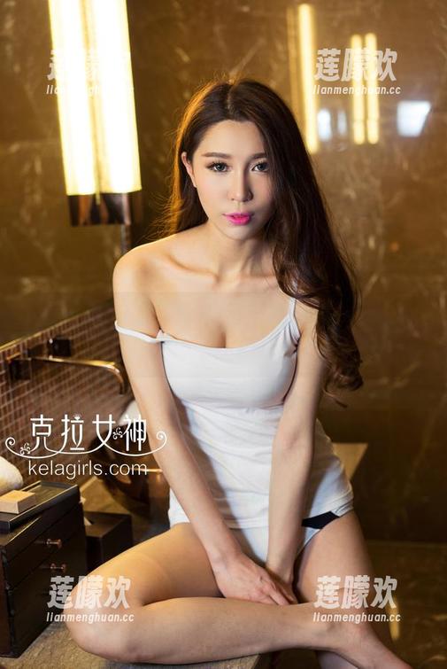 克拉女神 - 盈盈的全套写真——穿这身出门，真敢想！