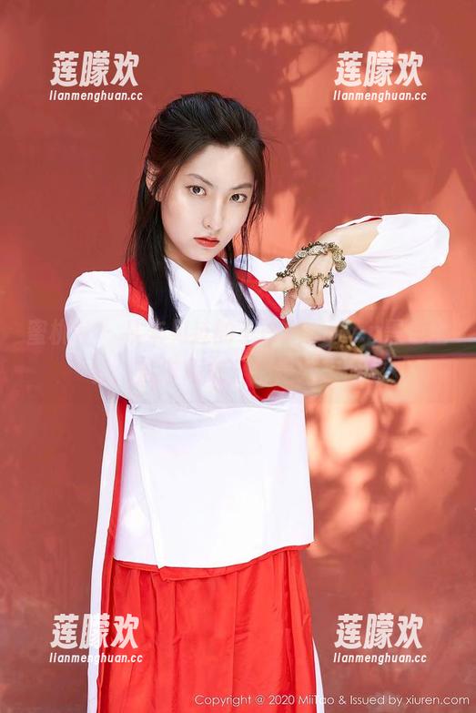 蜜桃社 - 从未见过的王婉悠Queen黑色全套：直击心底，都是好东西啊